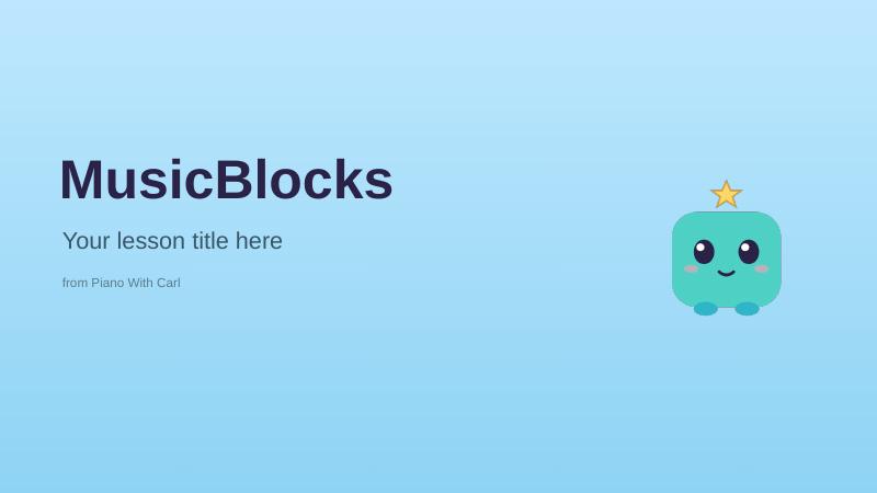 MusicBlocks Teaching Template — page 1 preview