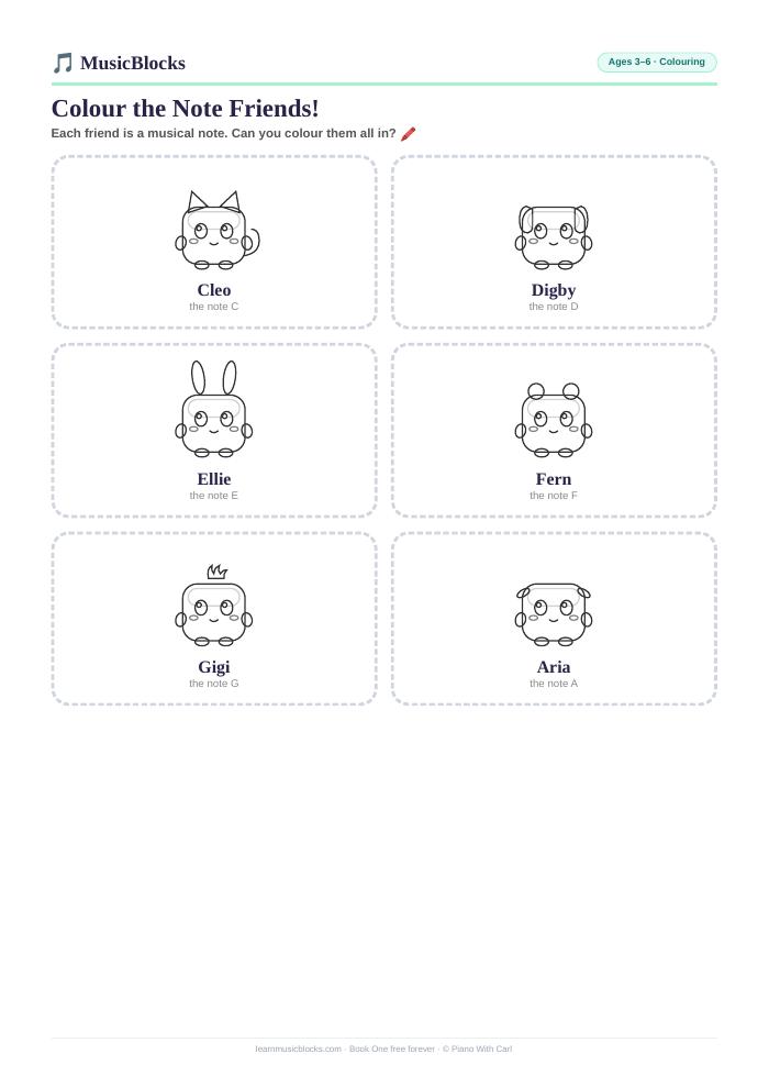 Activity Pack — Book One — page 1 preview